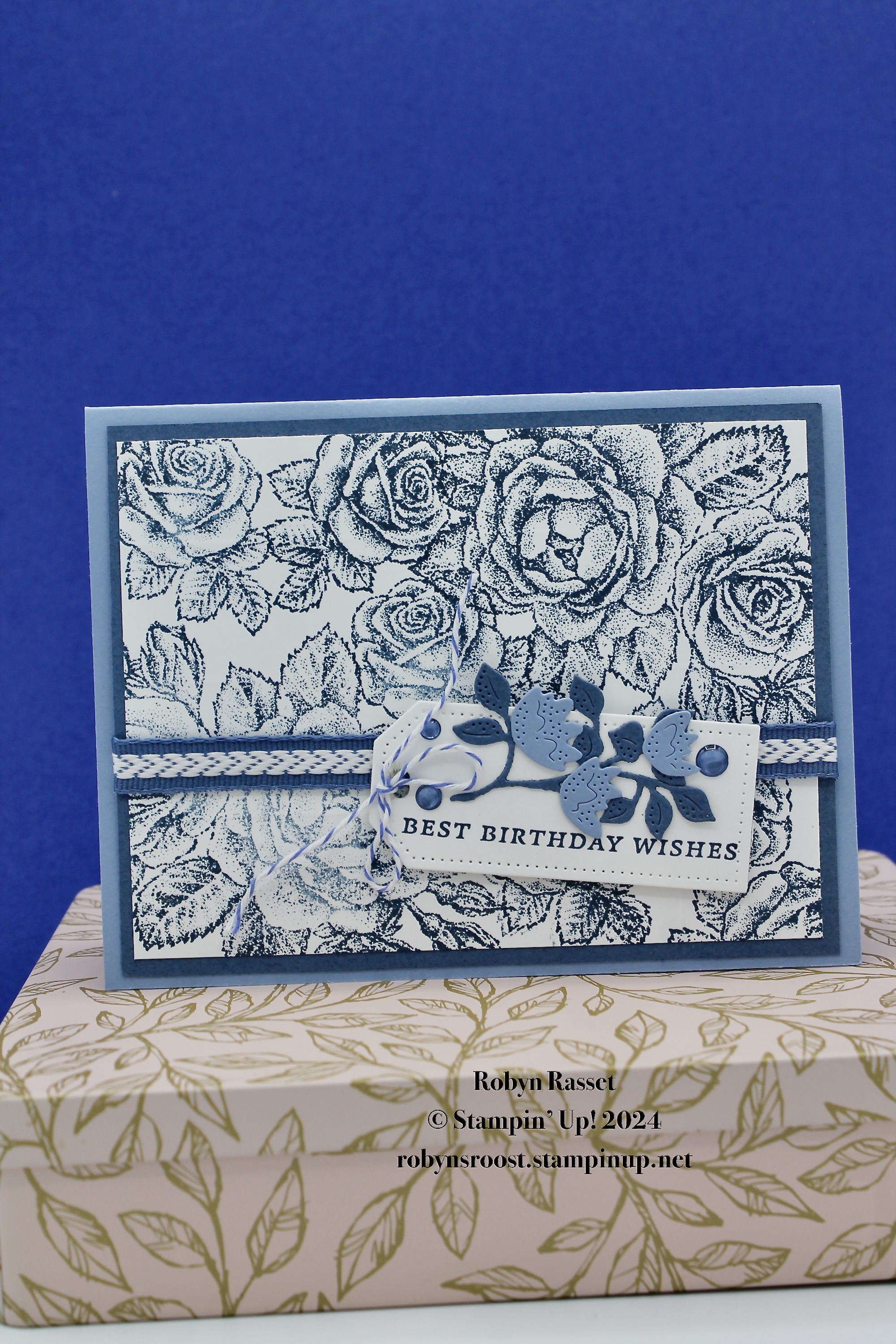 Stippled Roses – Stamping@Robyn's Roost